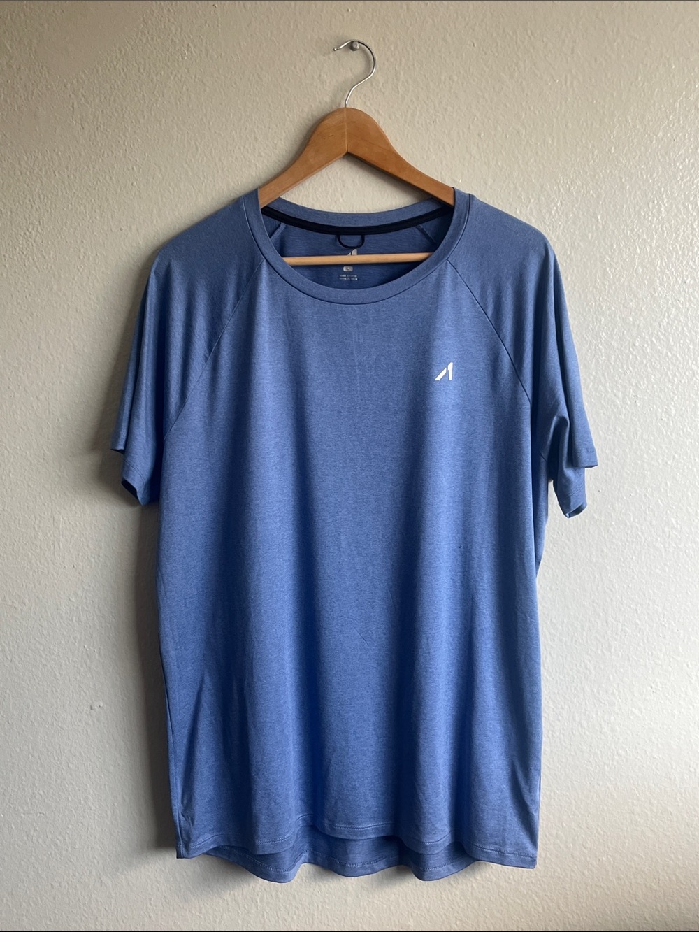 ALO Yoga Slate Blue Short-Sleeve Athletic Tee